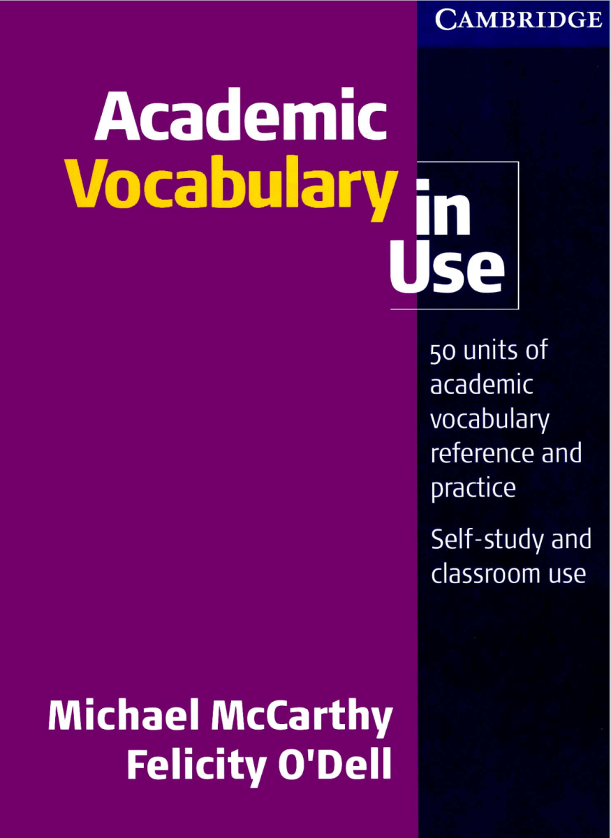 Academic Vocabulary in use